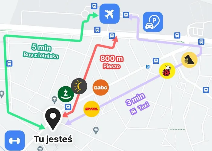 Апартаменти Belvedere Lawica Airport *